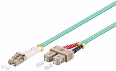 Cable de fibra óptica LC-SC OM3 20m