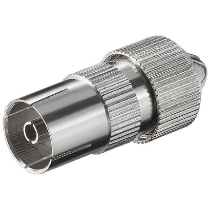 Conector coaxial de 9,5 mm de metal