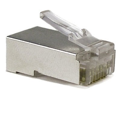 Conector CAT5e RJ45 -STP 100 piezas para cable flexible