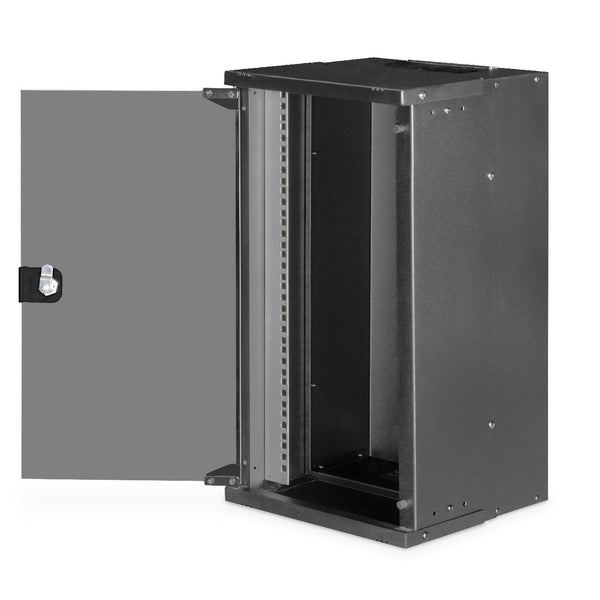 Armario de pared SOHO PRO de 10" y 12 U, sin montar, 315 x 300 x 595 mm, negro