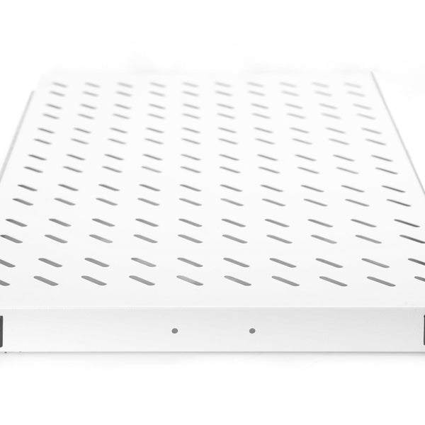 1U pull-out shelf for cabinets from 1000mm depth max. 65 kg light gray
