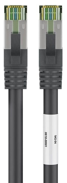 CAT8.1 S/FTP PIMF LSZH 2M Black