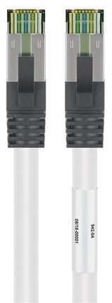 Cable CAT8.1 S/FTP PIMF LSZH 7,50 m blanco