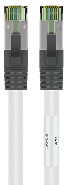 Cable CAT8.1 S/FTP PIMF LSZH 7,50 m blanco