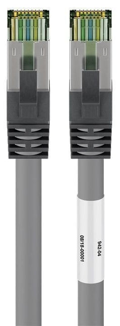CAT8.1 S/FTP PIMF LSZH 15M Gris