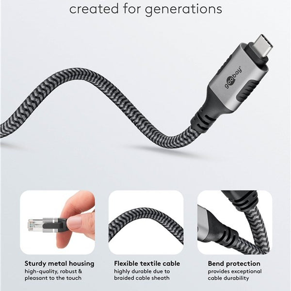 Cable Ethernet USB-C™ 3.1 a RJ45 de 2 m 