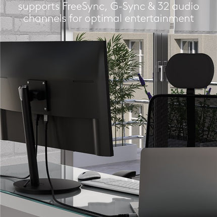 Cable DisplayPort™, 8K a 60 Hz, 2 m