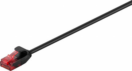 Cable UTP SLIM Cat6 2M negro 100% cobre