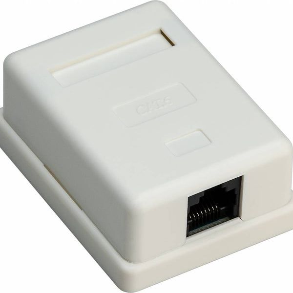 Caja de montaje en superficie CAT6 1x RJ45 UTP