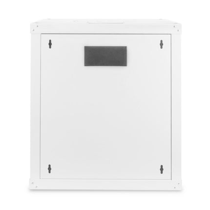 12U wall cabinet, Unique 600x450x643 mm, color light gray (RAL 7035)