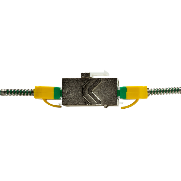 CAT6a keystone coupler STP