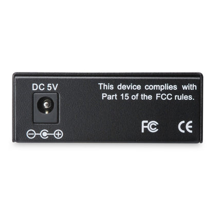 Convertidor de medios Gigabit, RJ45/SFP