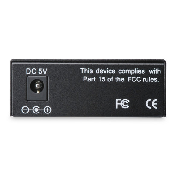 Convertidor de medios Gigabit, RJ45/SFP