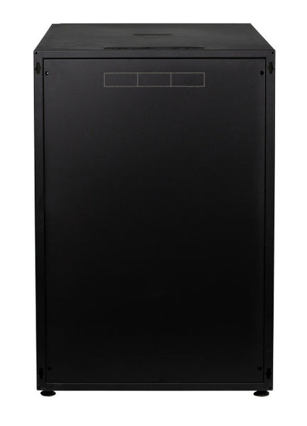 18U serverkast met glazen voordeur (BxDxH) 600x800x871mm