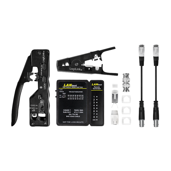 Professional Networking Tool Set for CAT6a and CAT7 cables