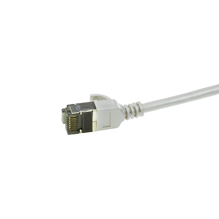 CAT6a U/FTP Ultraflex, 100 % cobre, gris, 1 M