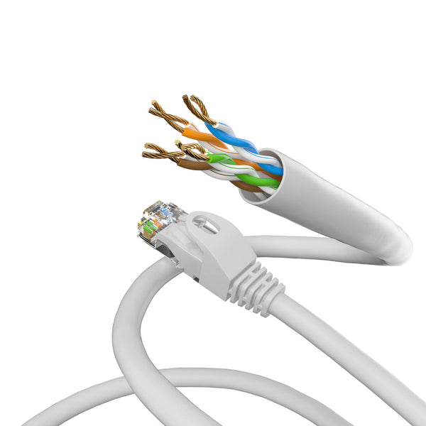 Cable UTP gris Cat5e de 20 m