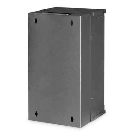 10" 12U wall mounting cabinet, SOHO PRO 595 x 315 x 300 mm, black