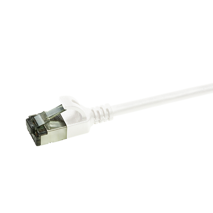 CAT.6A patch cable Ultraflex SlimLine white 1.5m