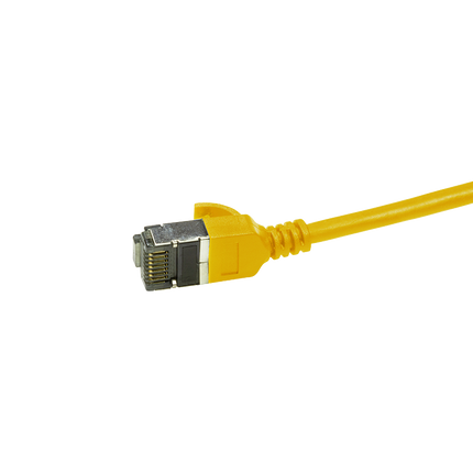 CAT6a U/FTP Ultraflex, 100 % cobre, amarillo, 5 M