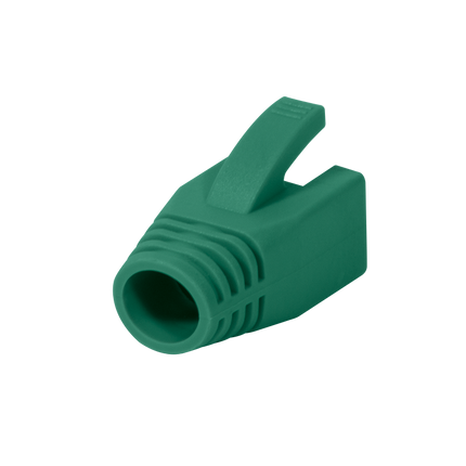 Bota RJ45 8mm verde 50 piezas