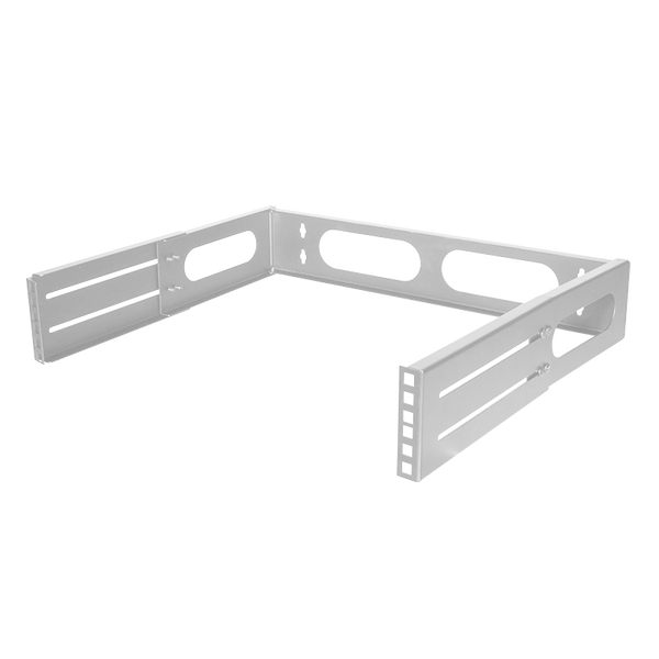 Rack de servidor de pared 2U 494x400x92mm (AnchoxProfundidadxAlto) gris claro