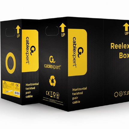 UTP CAT6 cable rigid 305M (Eca) 100% copper